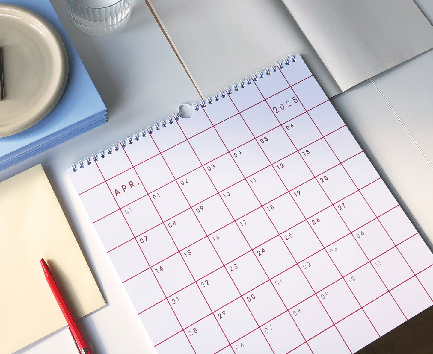 Kalender 2026 - kariert