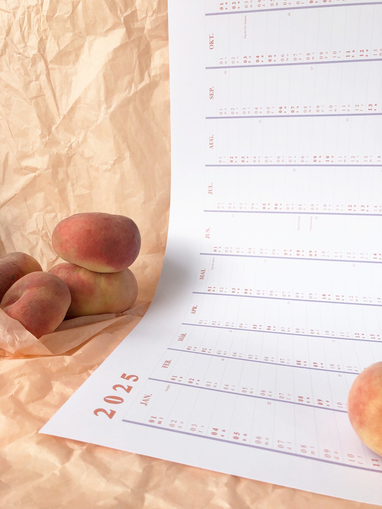 Jahresplaner A2 - PEACH