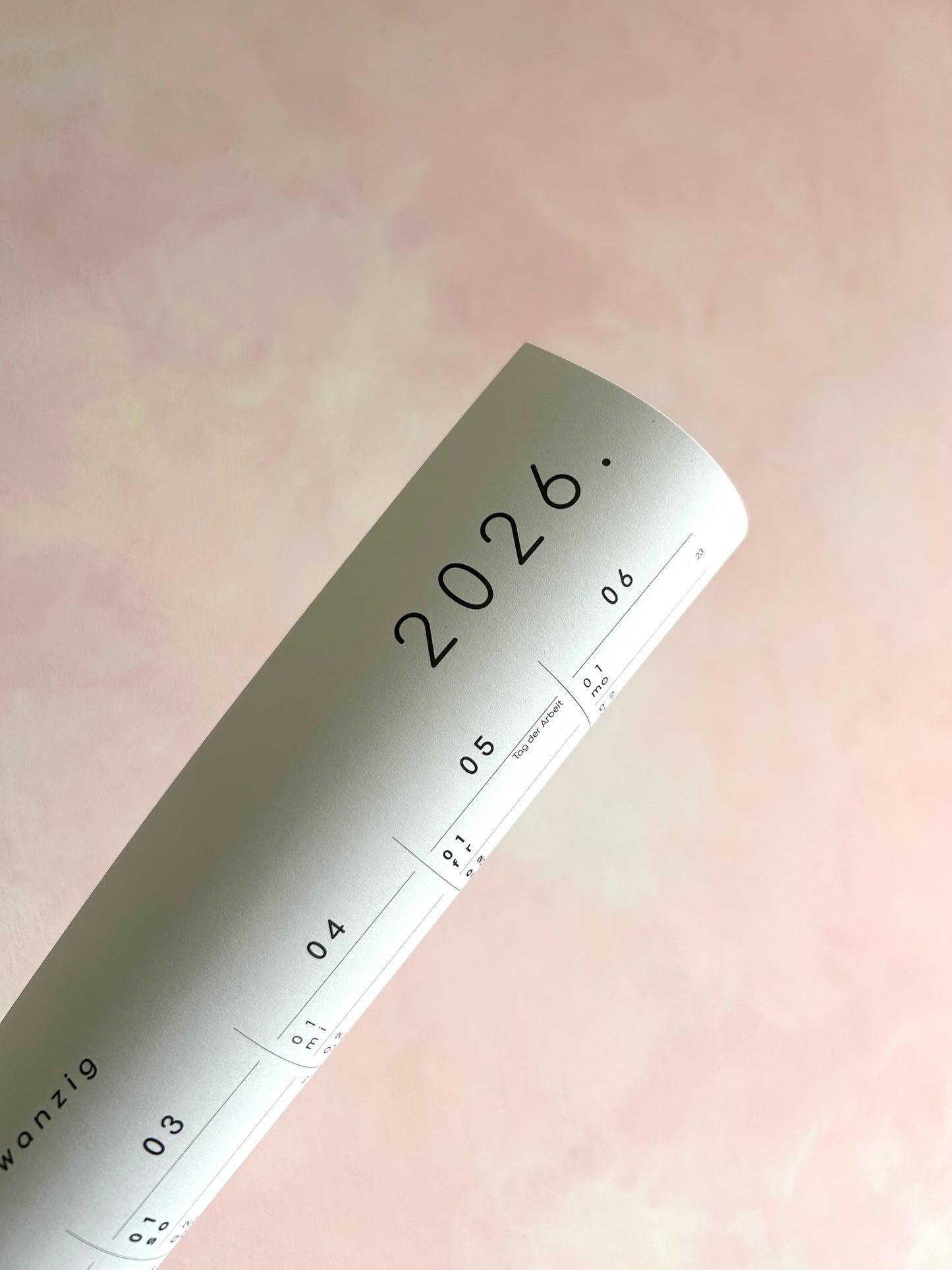 Kalender mit Klebepunkten 2026 - A2 Hochformat