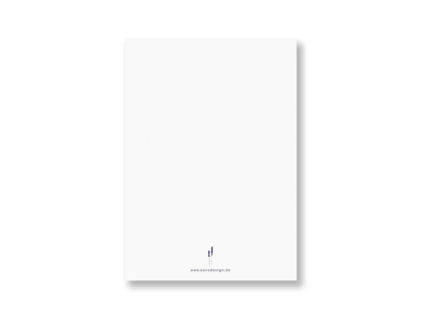 Lavendel | Postkarte