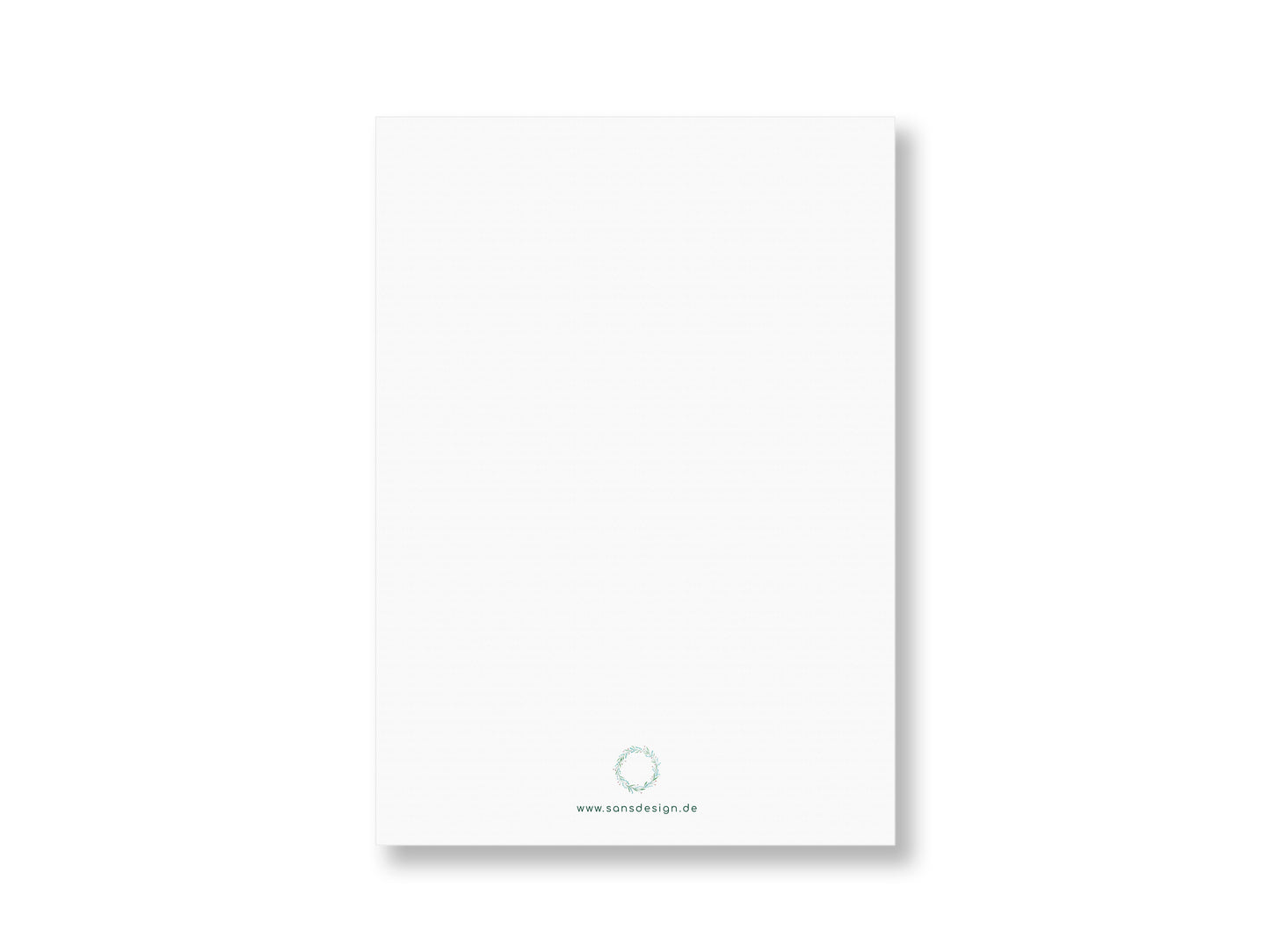 Blumenkranz | Postkarte