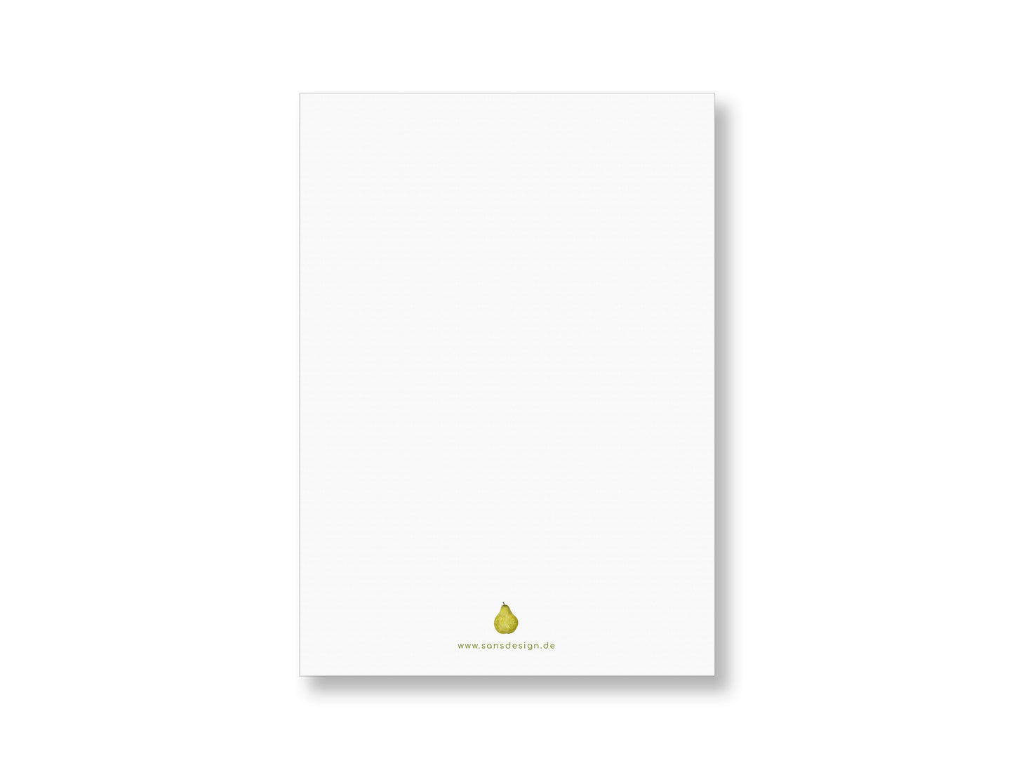 Birne | Postkarte