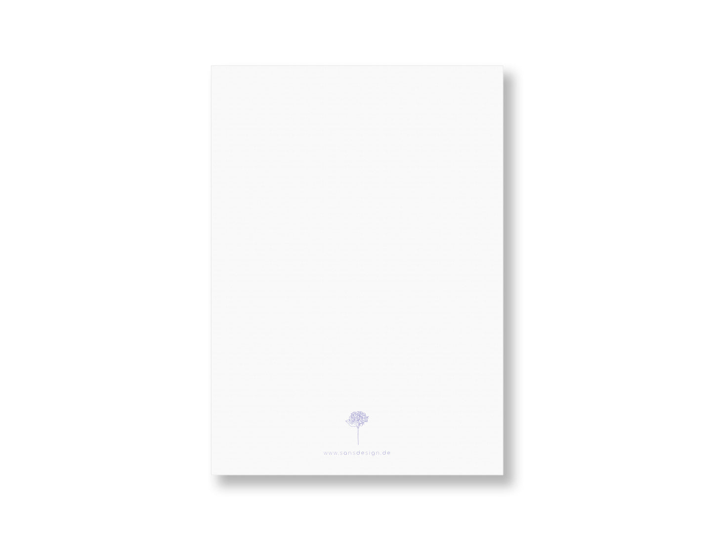 Hortensie | Postkarte