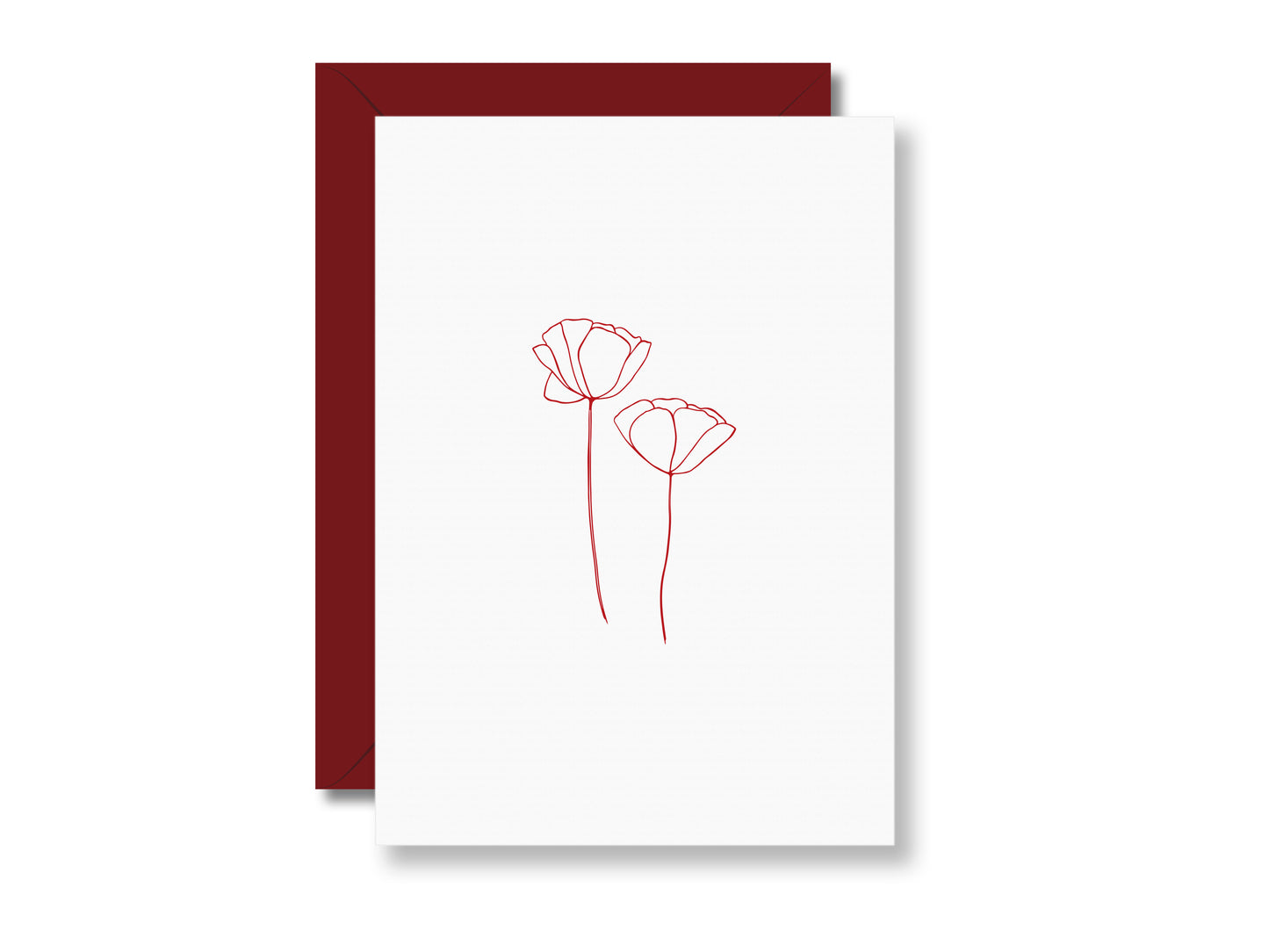 Mohn | Postkarte