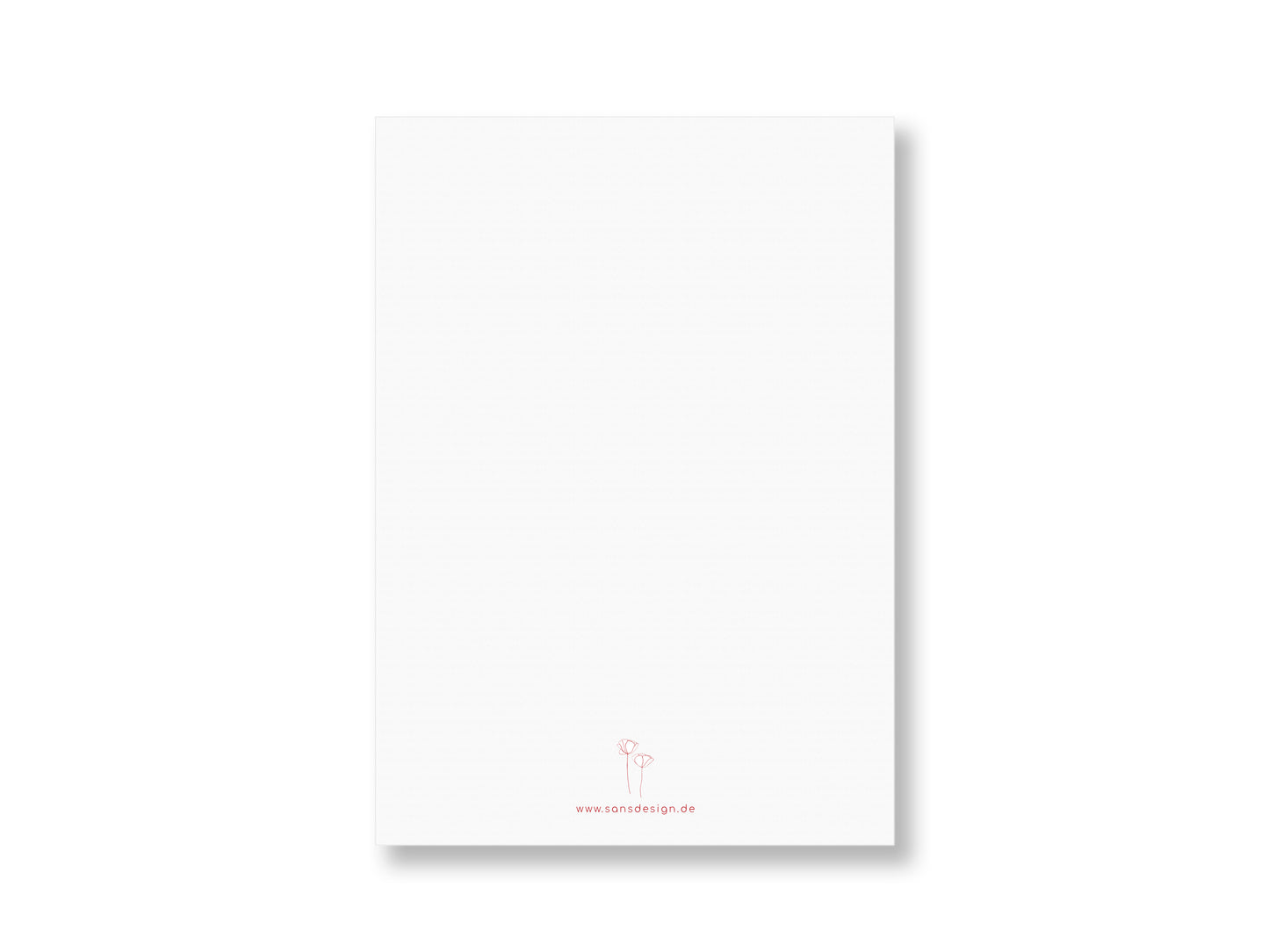 Mohn | Postkarte