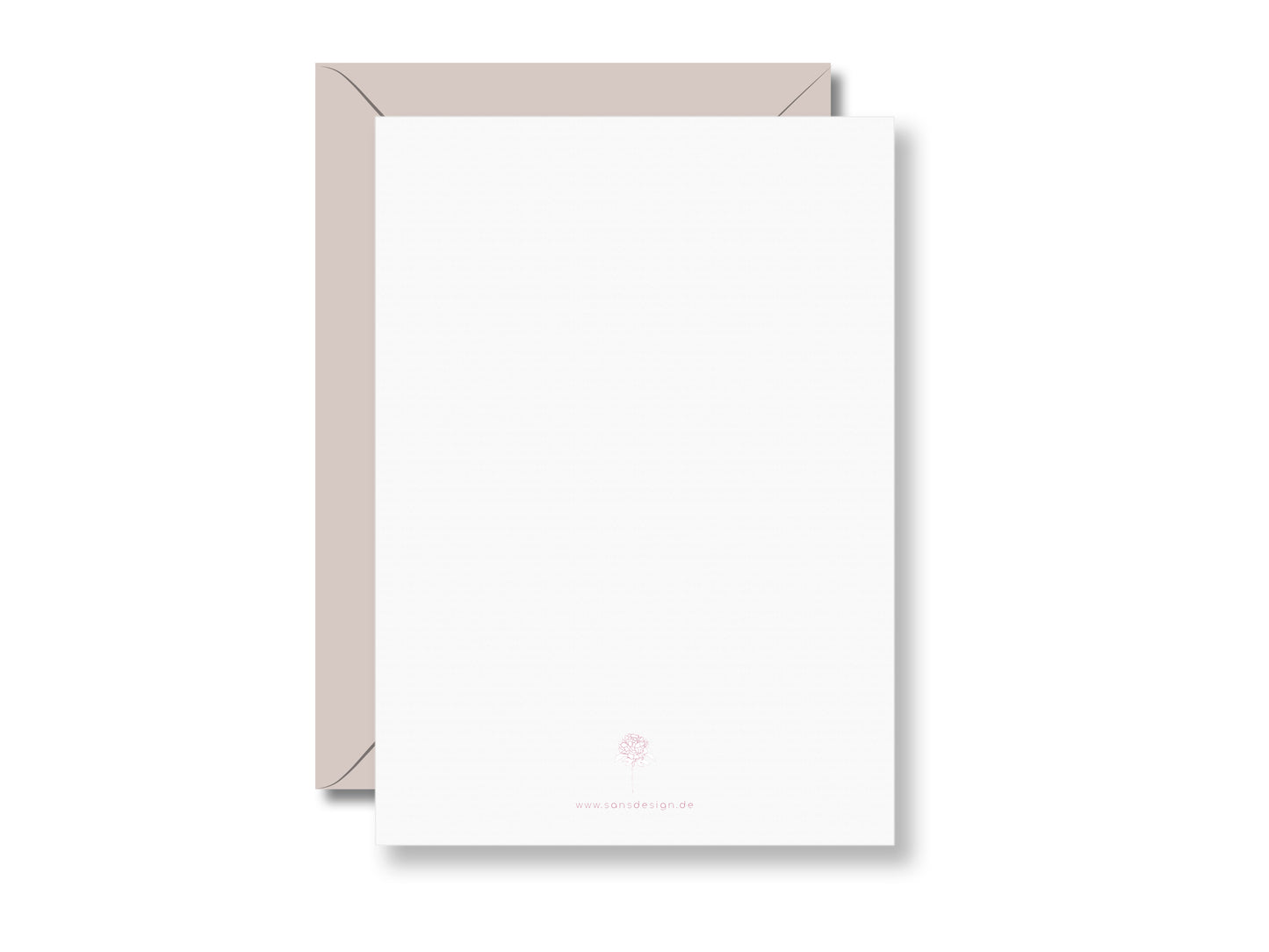 Pfingstrose | Postkarte