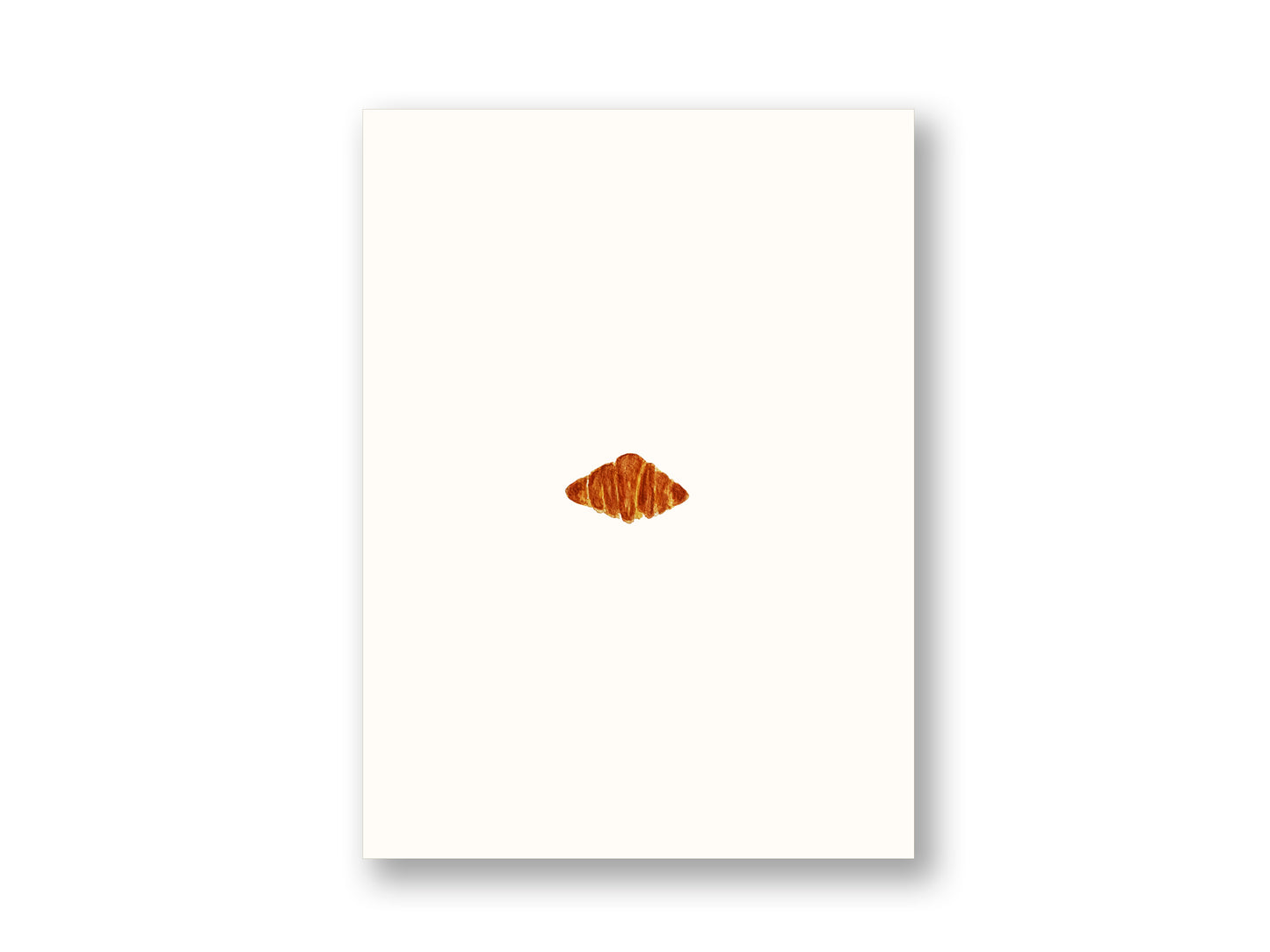 Croissant | Kunstdruck