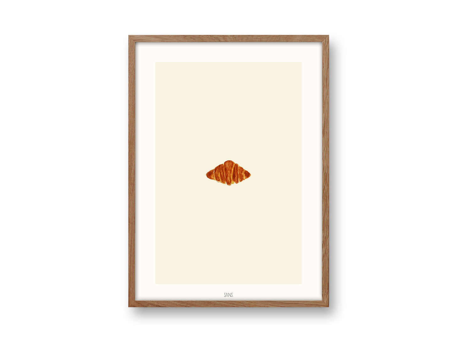 Croissant | Kunstdruck