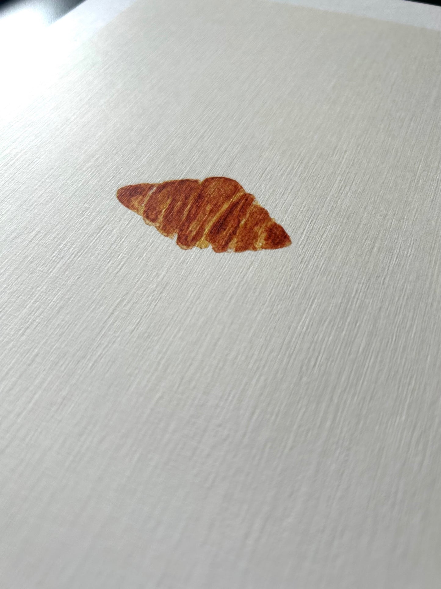 Croissant | Kunstdruck