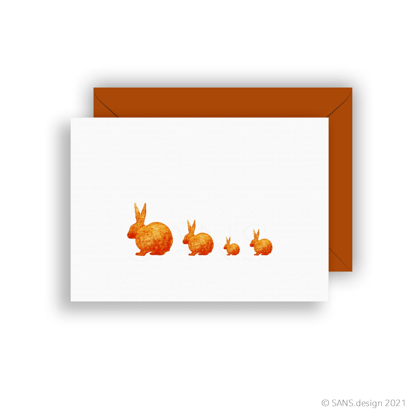 Osterhasen | Klappkarte
