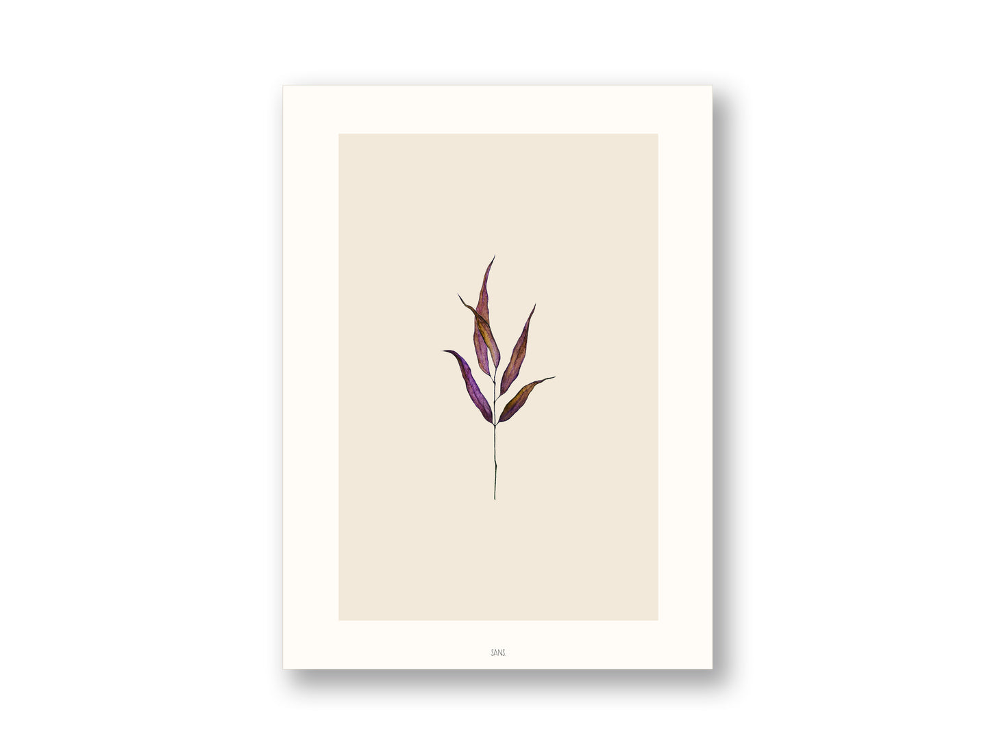 Herbstblatt | Kunstdruck