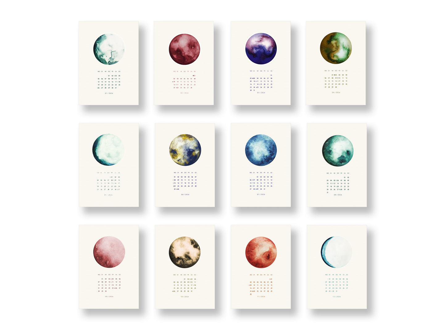 Mondkalender 2026