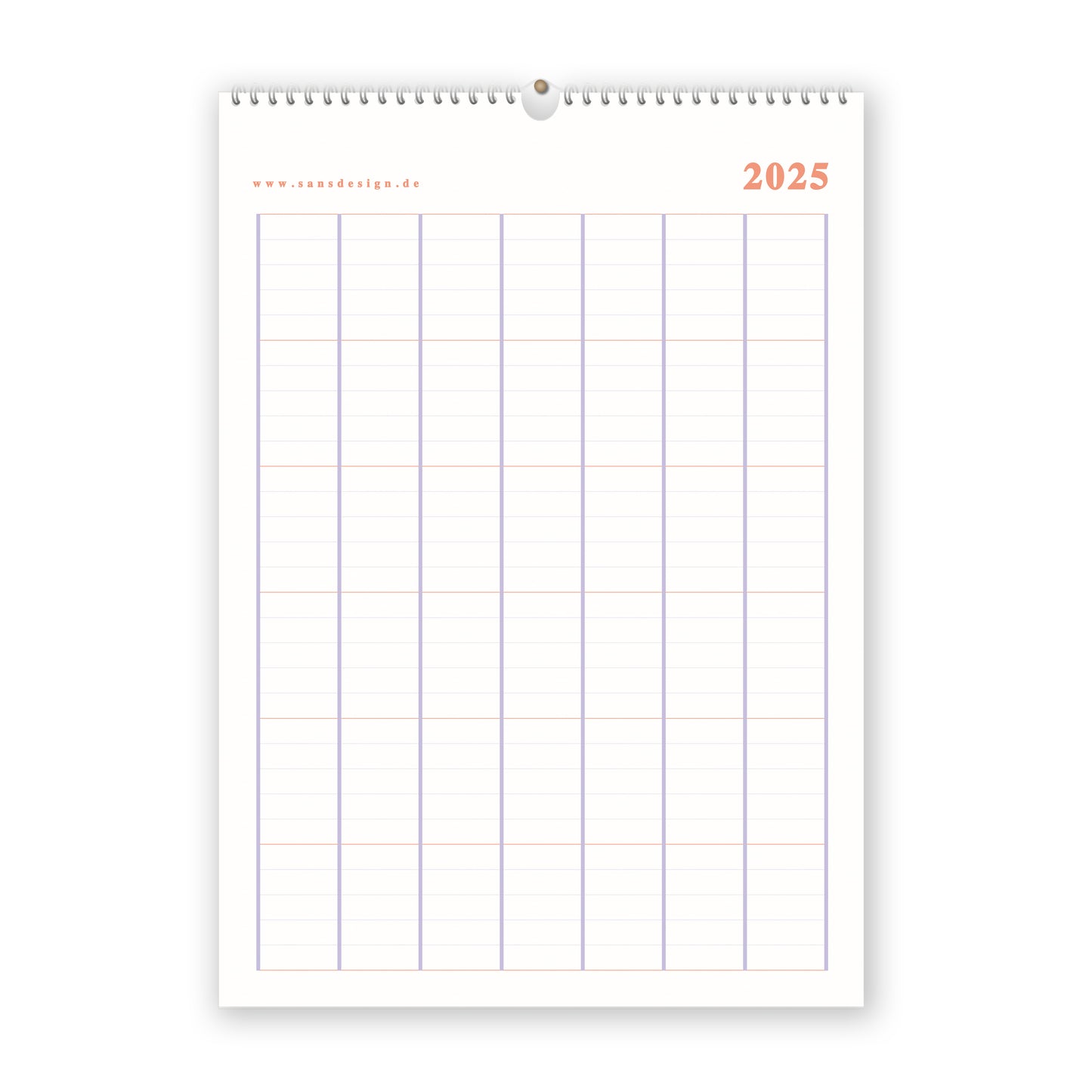 Kalender - PEACH 2025