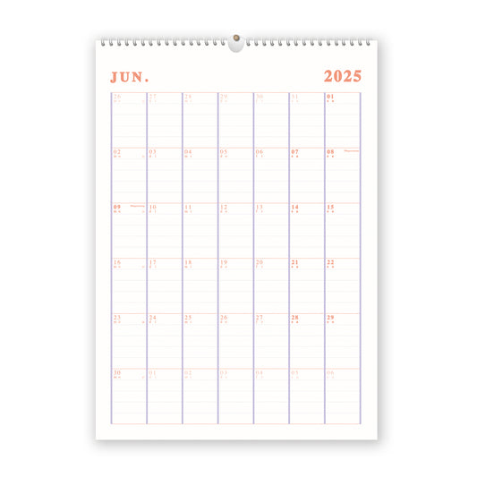 Kalender - PEACH 2025