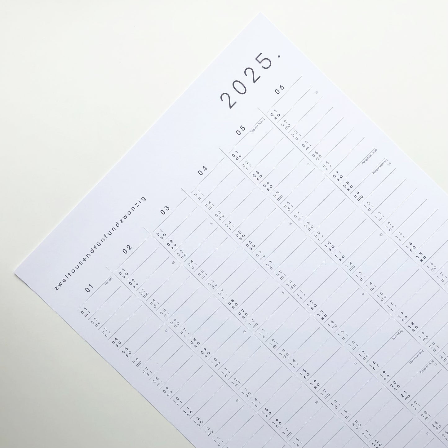 Kalender 2025 - Din lang