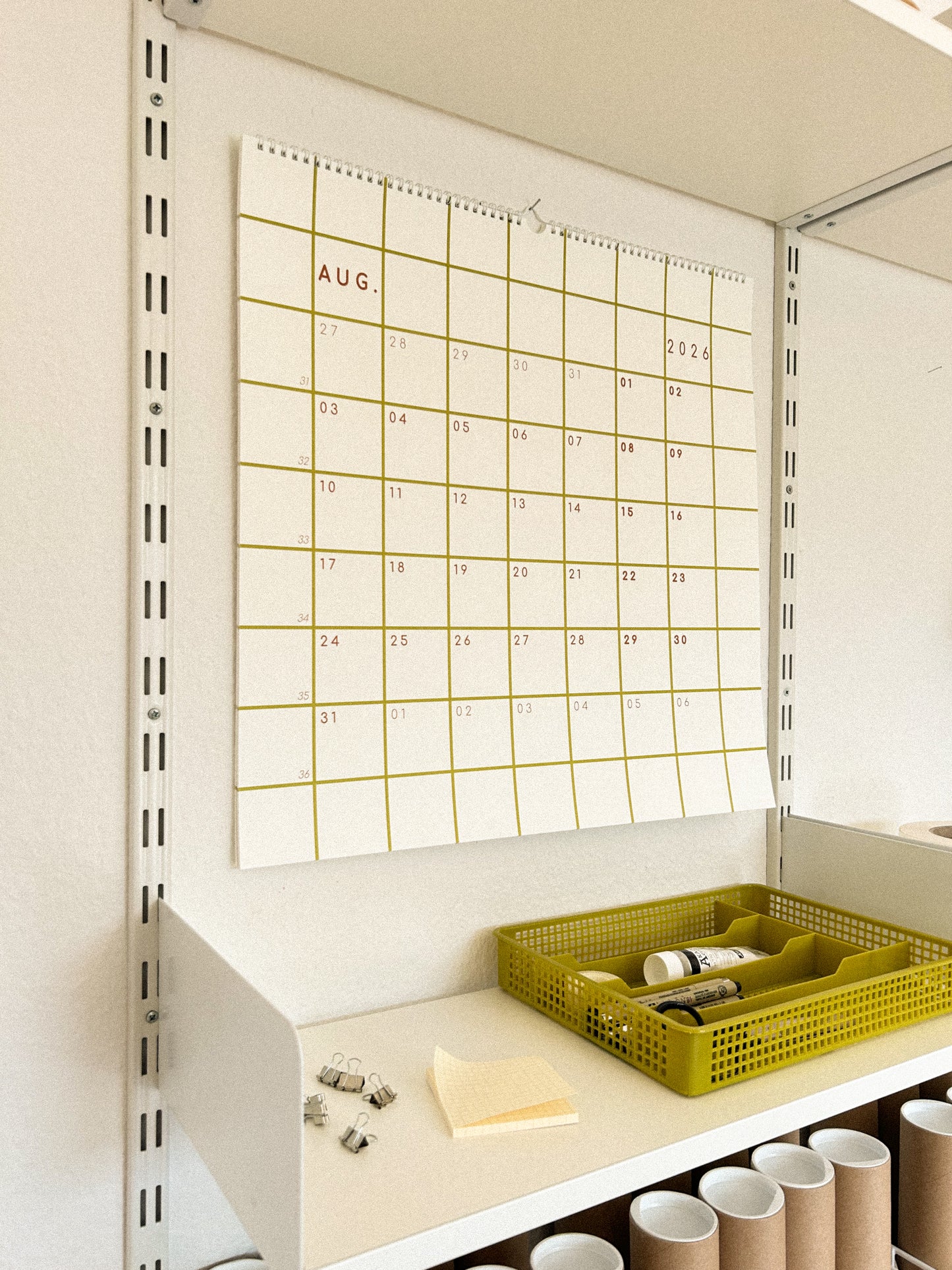 Kalender 2026 - kariert