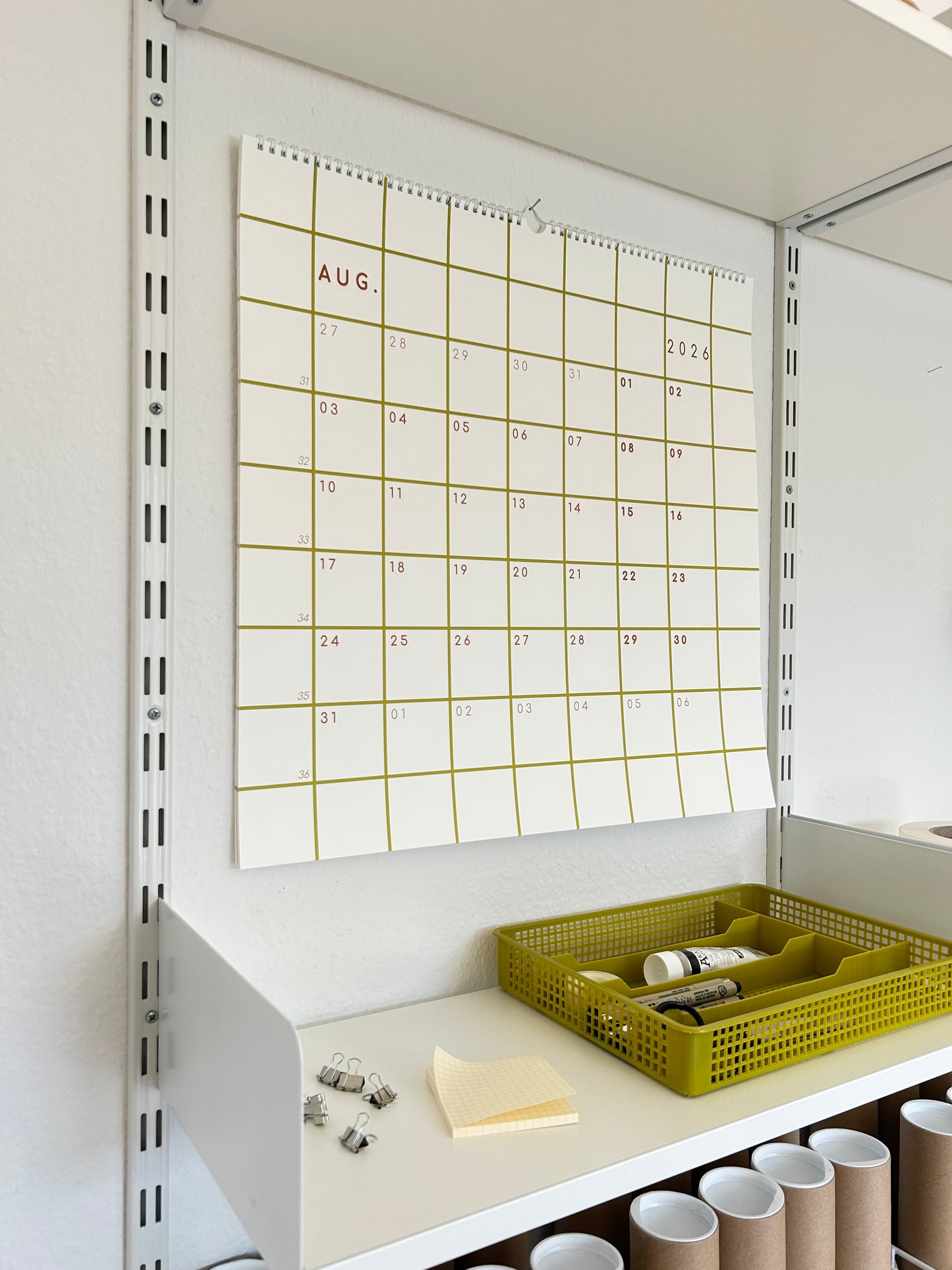 Kalender 2027 - kariert