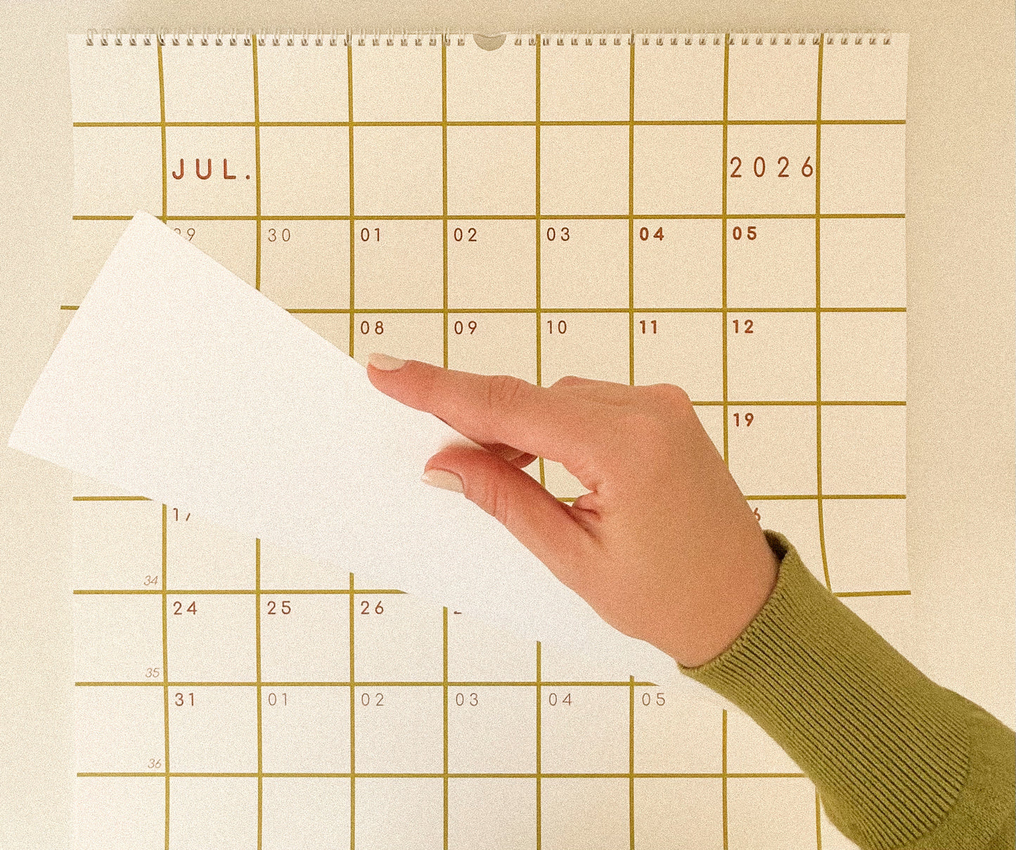 Kalender 2027 - kariert