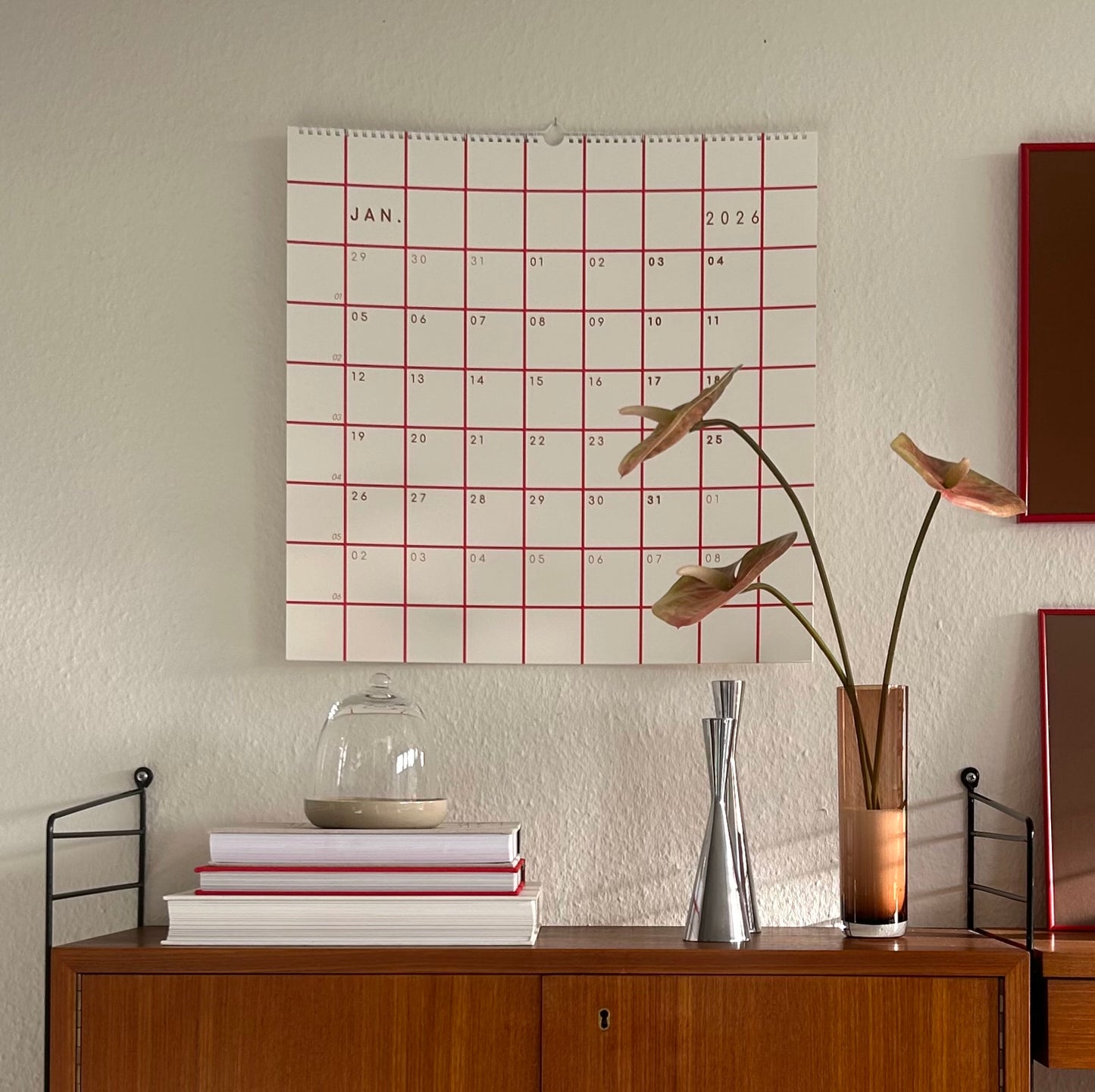 Kalender 2027 - kariert