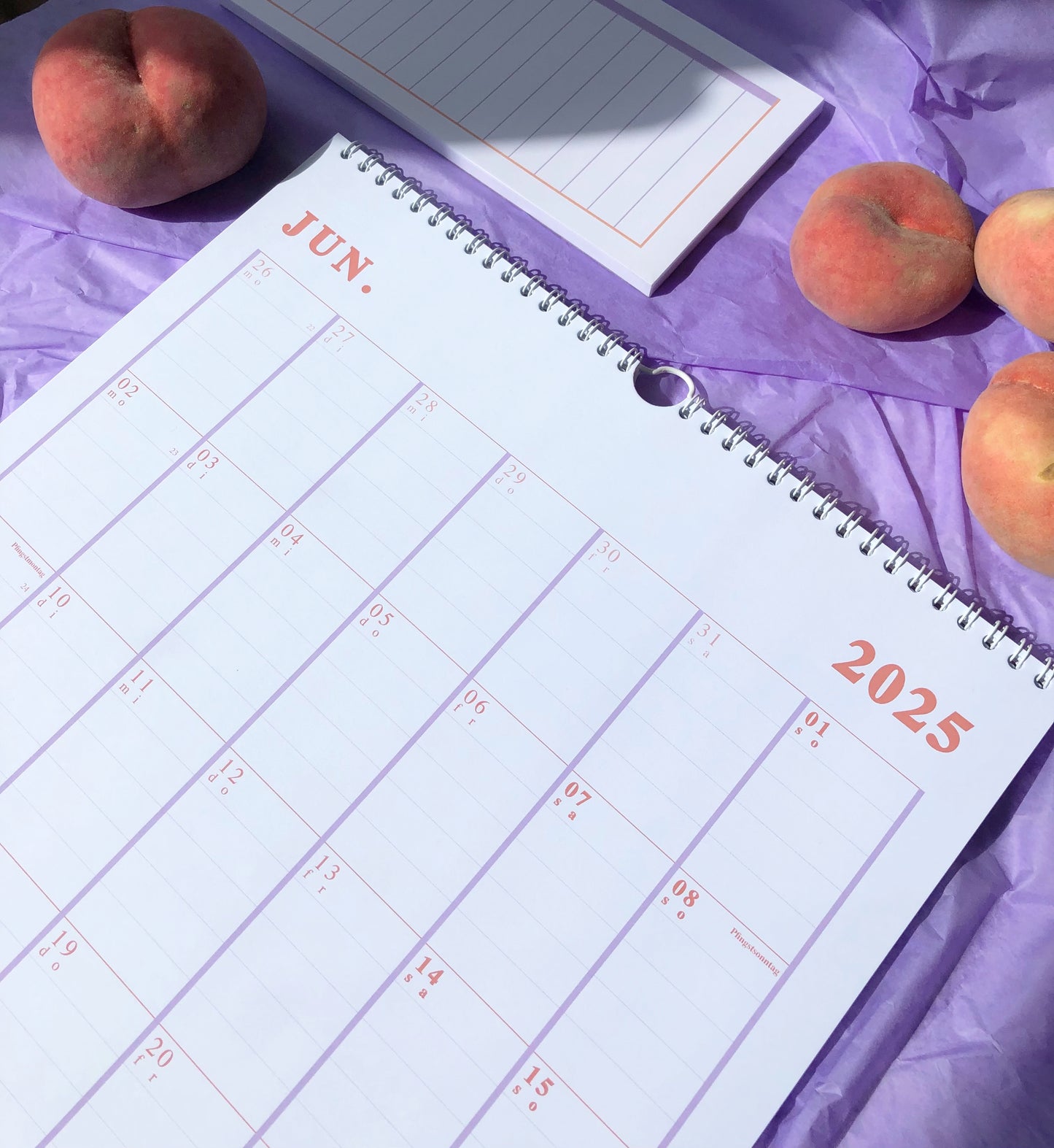 Kalender - PEACH 2025