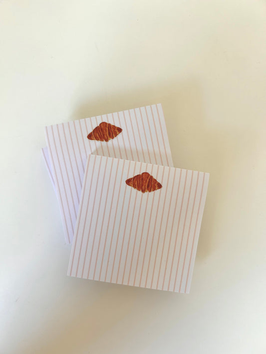 Klebezettel I Croissant