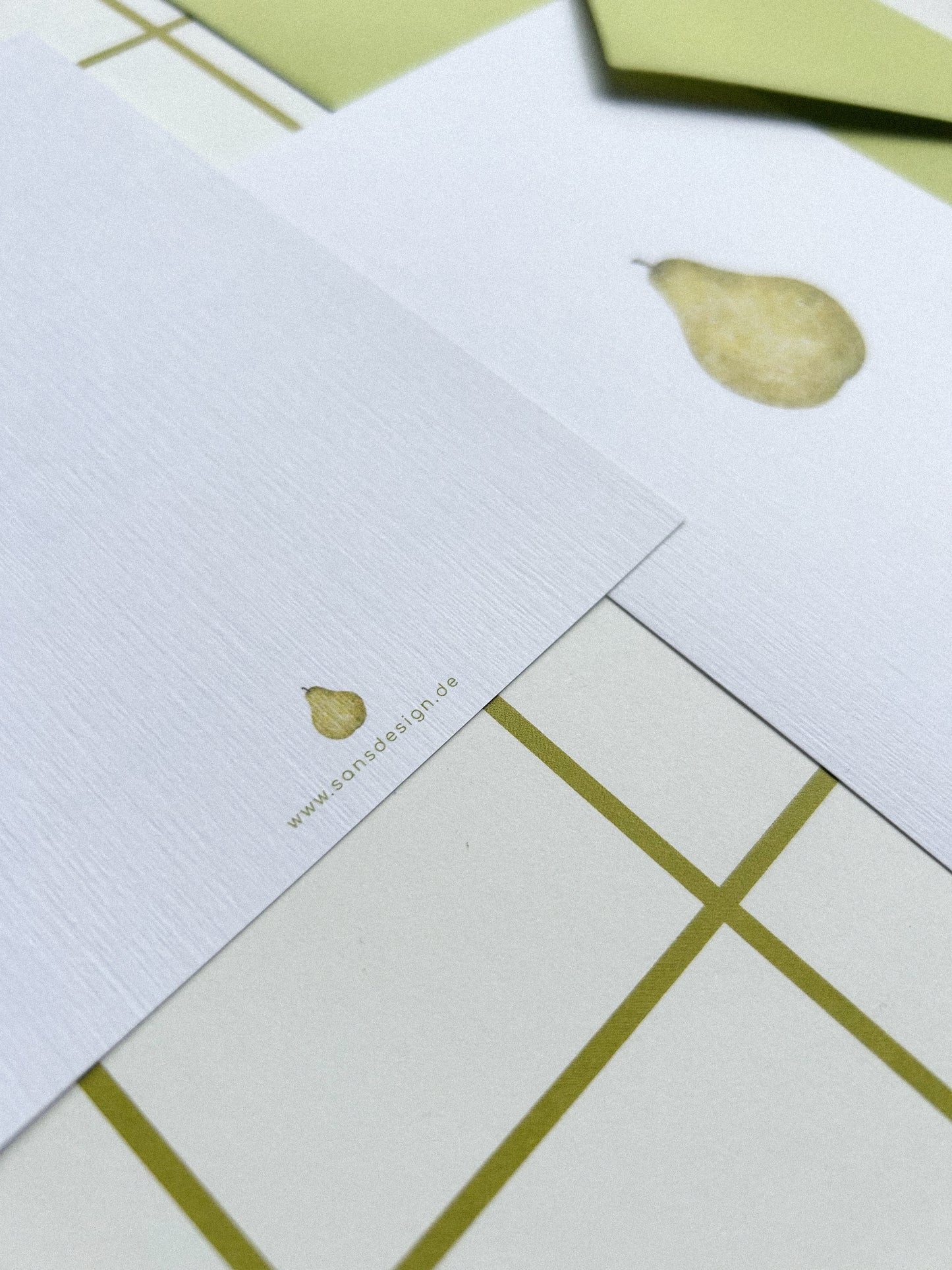 Birne | Postkarte