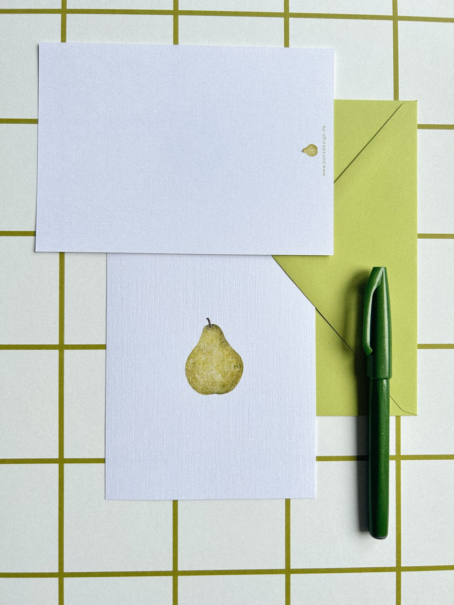 Birne | Postkarte