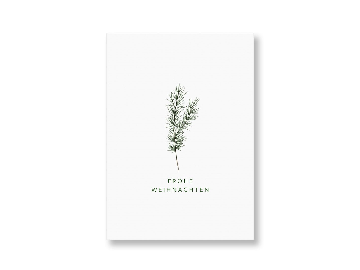 Frohe Weihnachten | Postkarte