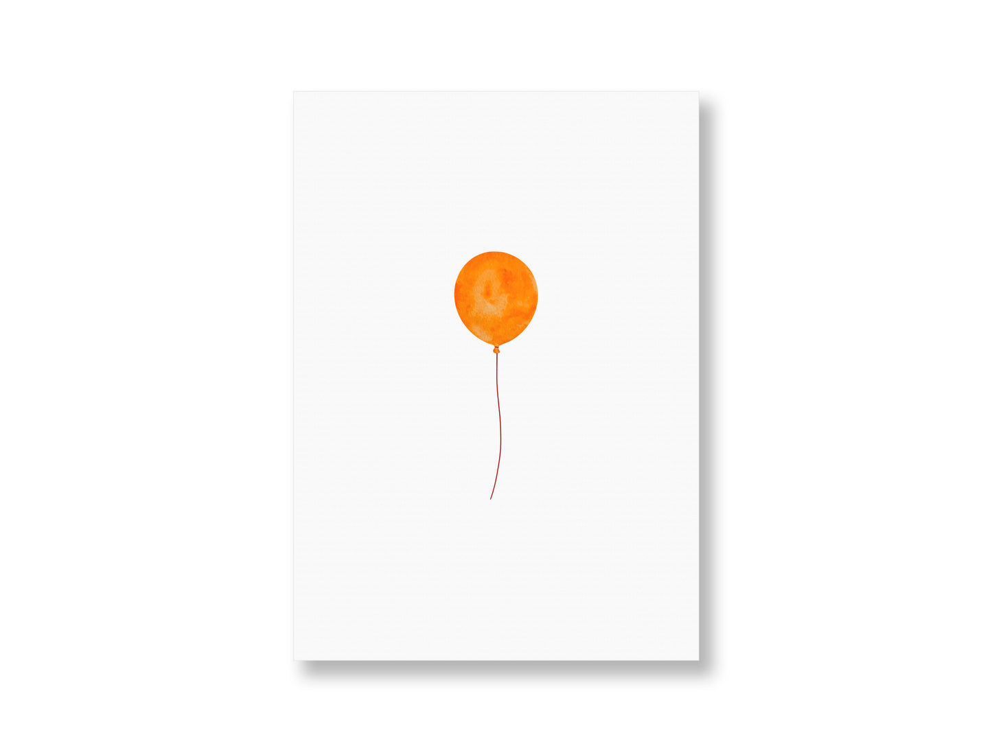 Luftballon | Postkarte