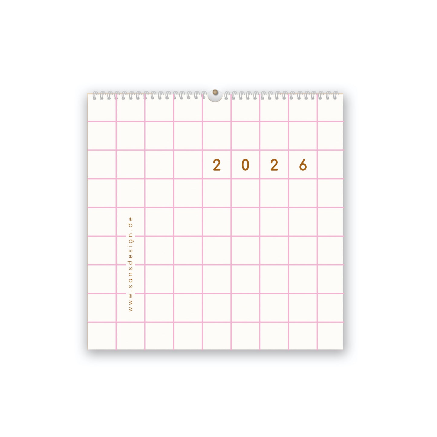 Kalender 2026 - kariert
