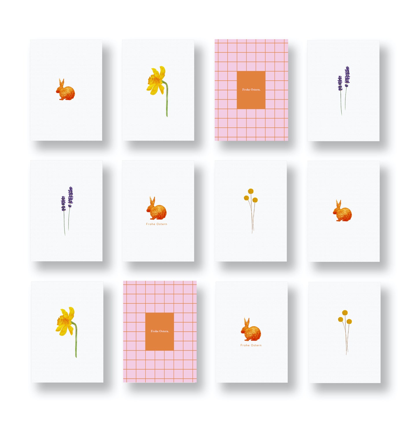 Oster-Postkarten-Sets