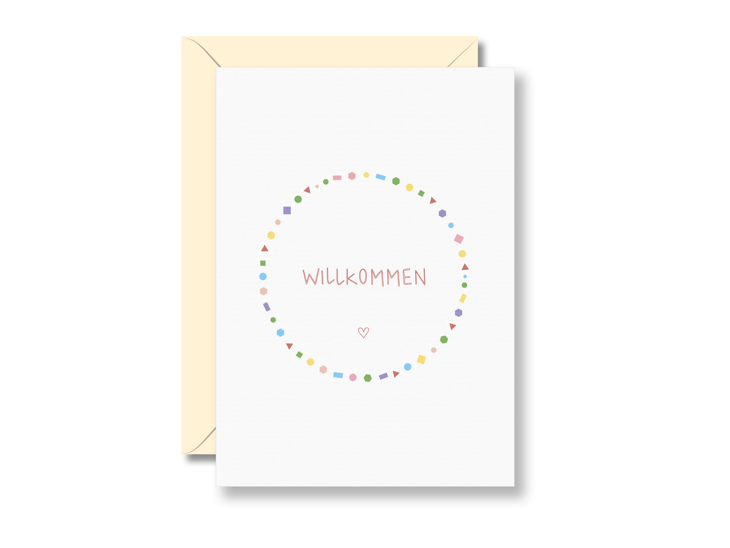 Willkommen Baby | Postkarte